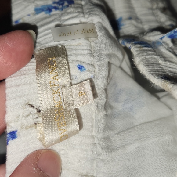 Loveshackfancy Becca Skirt in Brilliant Blue floral Sz P - Picture 7 of 14